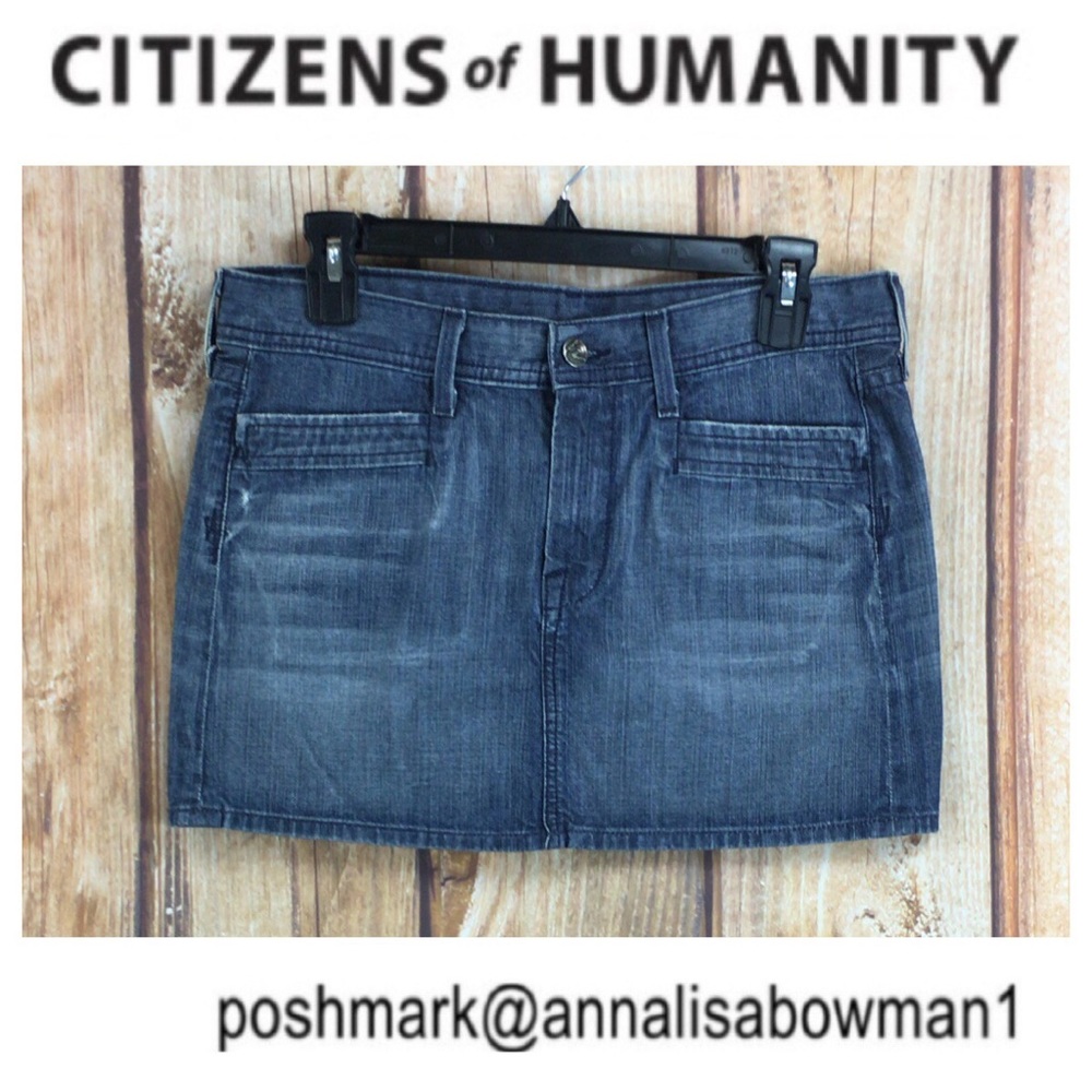 💸Citizens of Humanity Denim Mini Skirt size 28